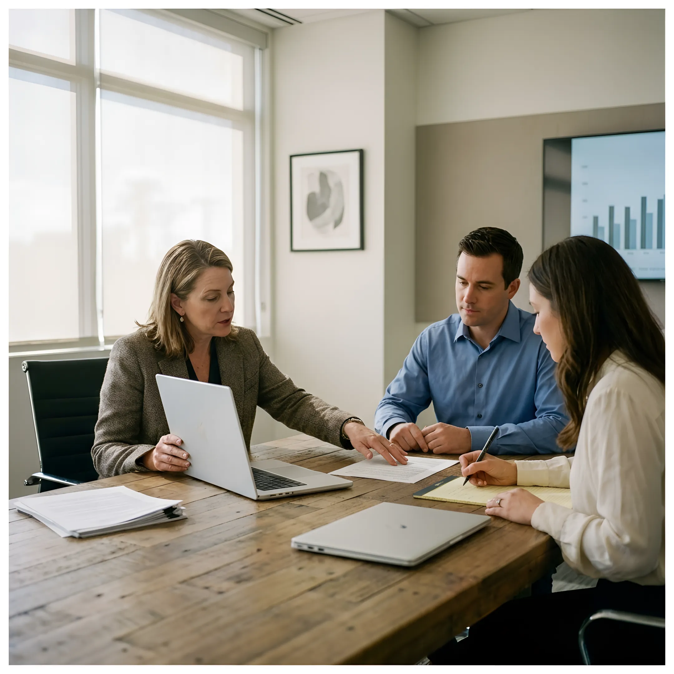 Small business cybersecurity planning session