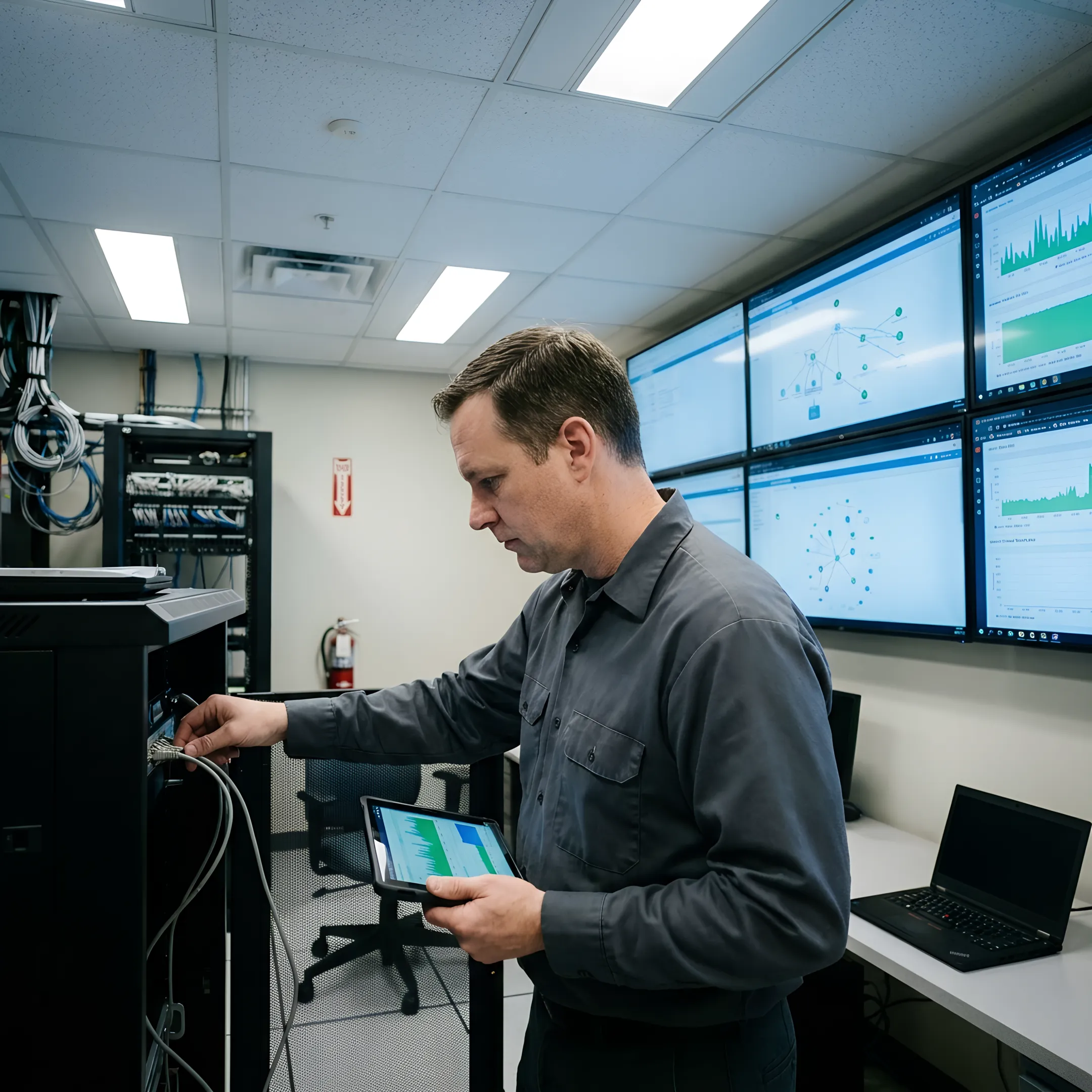 IT specialist supporting secure government infrastructure