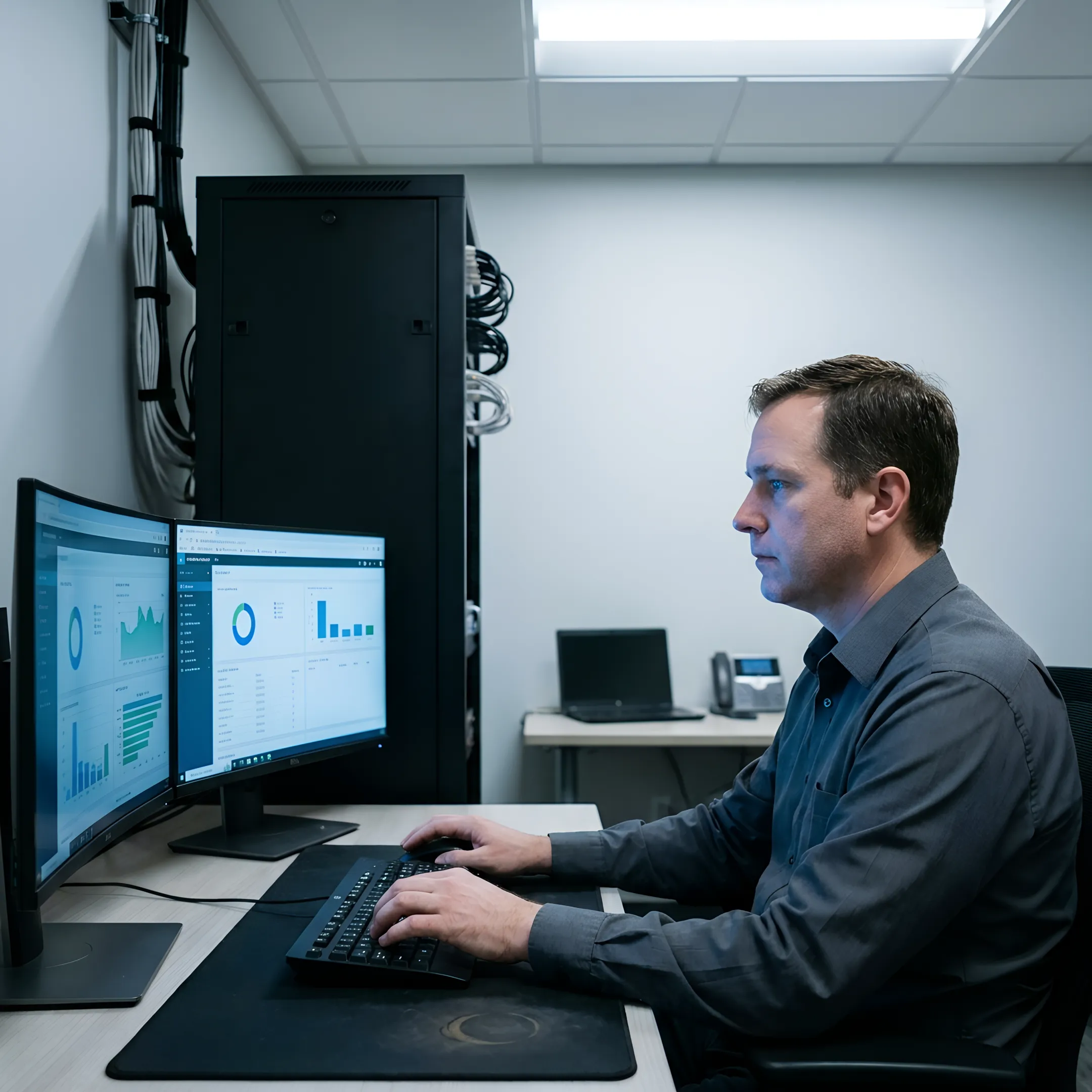 Secure IT infrastructure for financial services