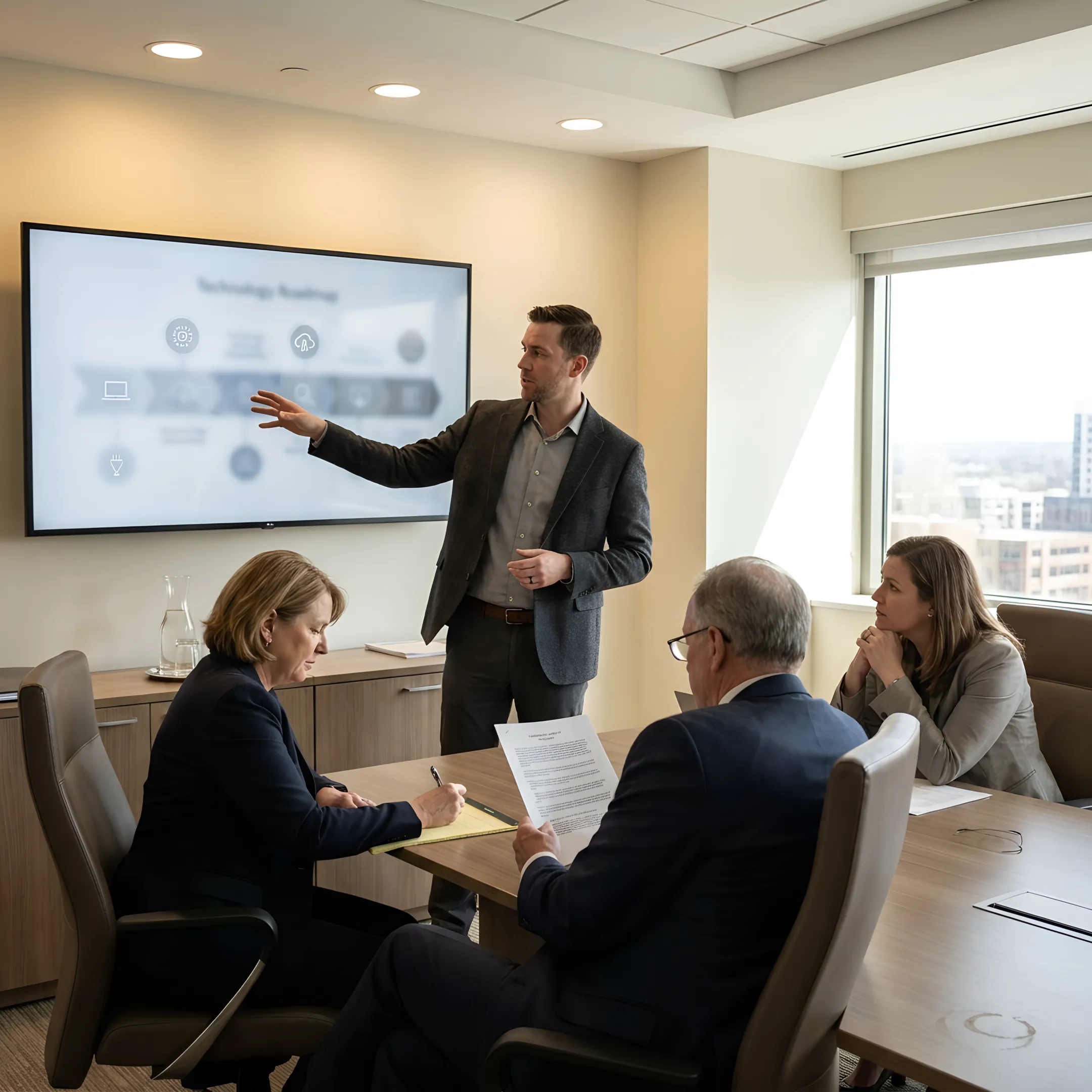 Healthcare CIO consulting discussion