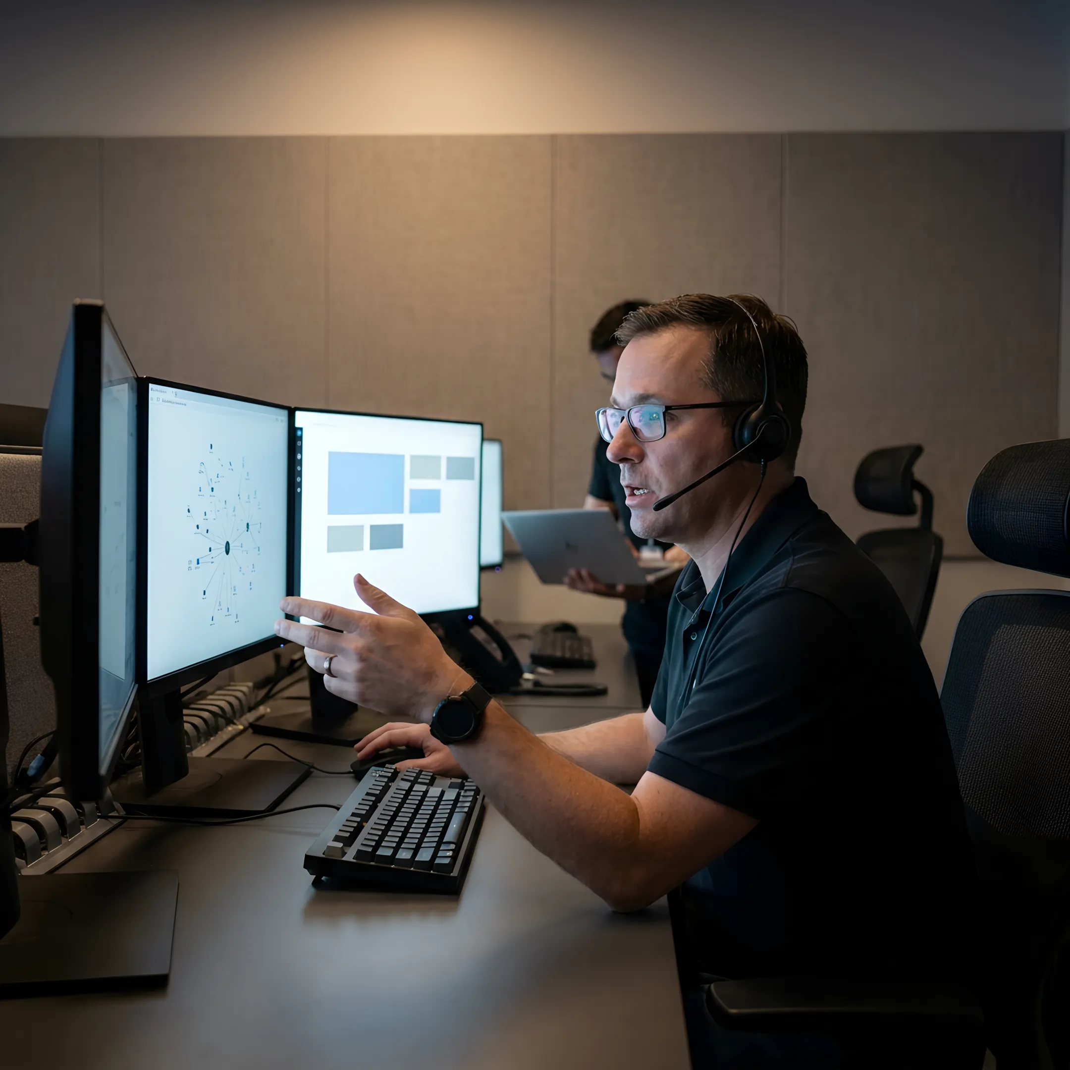 IT security specialist managing incident response