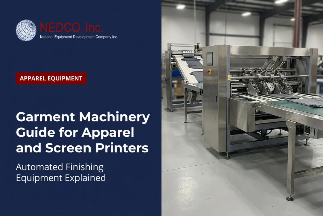Garment Machinery Guide for Apparel and Screen Printers