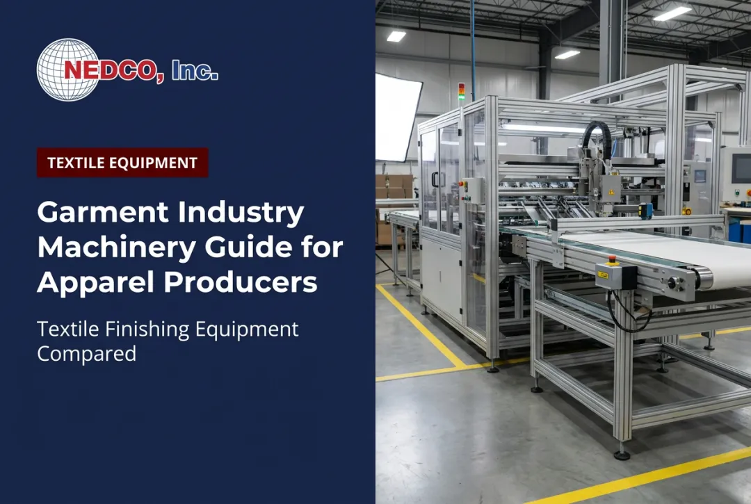 Garment Industry Machinery Guide for Apparel Producers