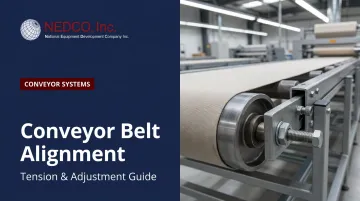Conveyor Belt Alignment: Tension & Adjustment Guide