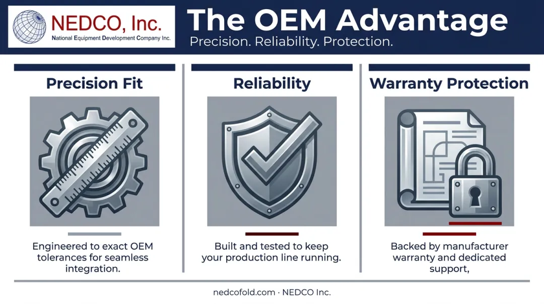 Three core benefits of OEM parts for equipment uptime