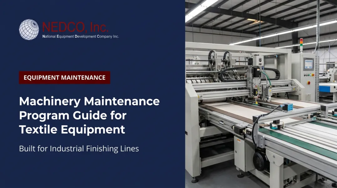 Machinery Maintenance Program Guide for Textile Equipment