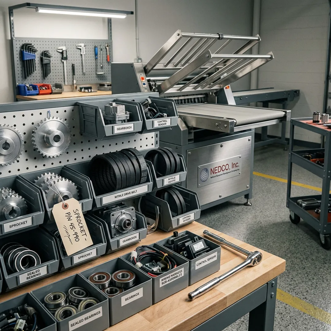 OEM replacement parts for textile folding equipment