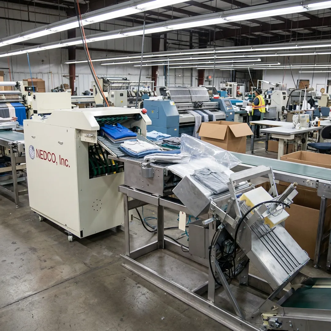 Bag sealing system for apparel packaging