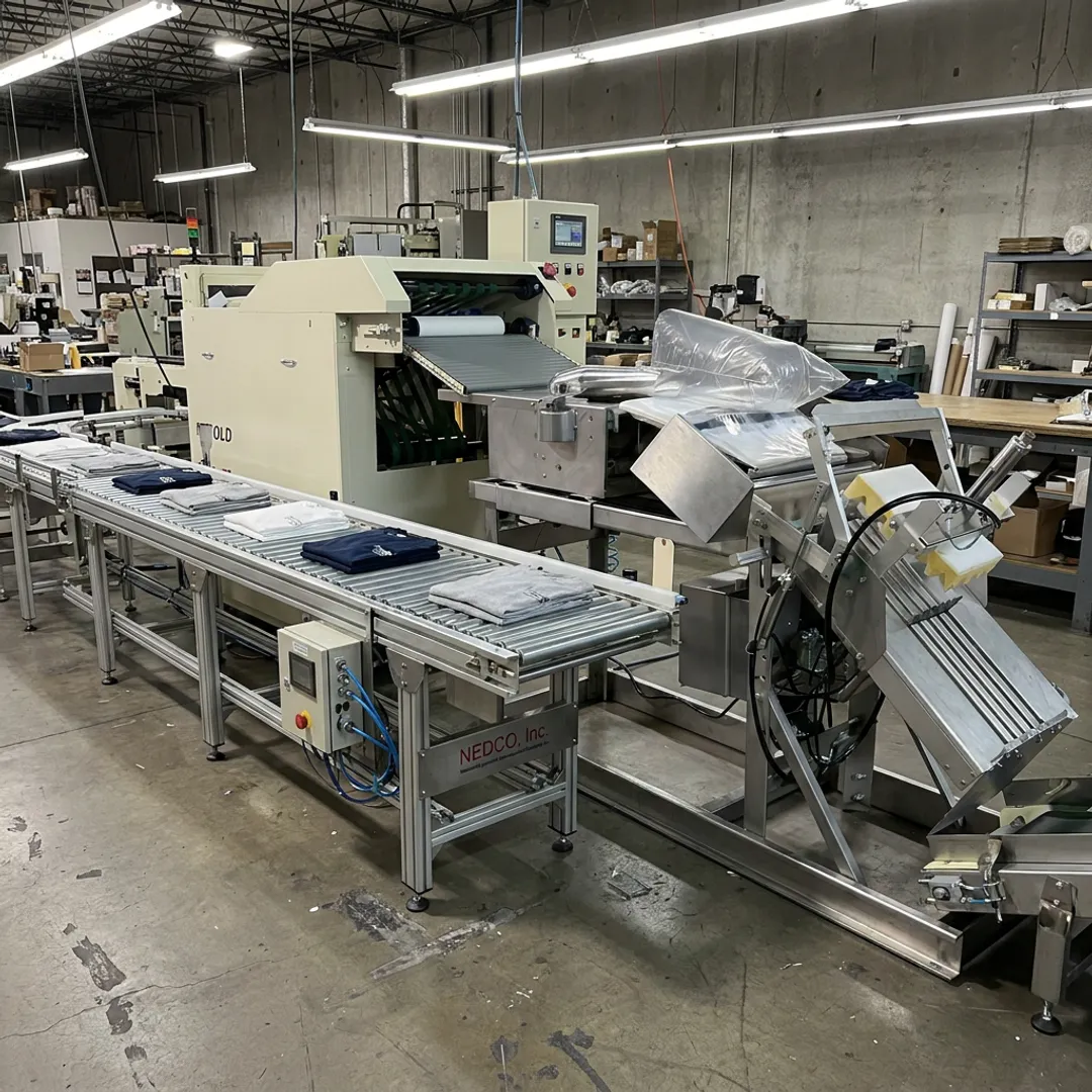 Custom industrial conveyor belt system
