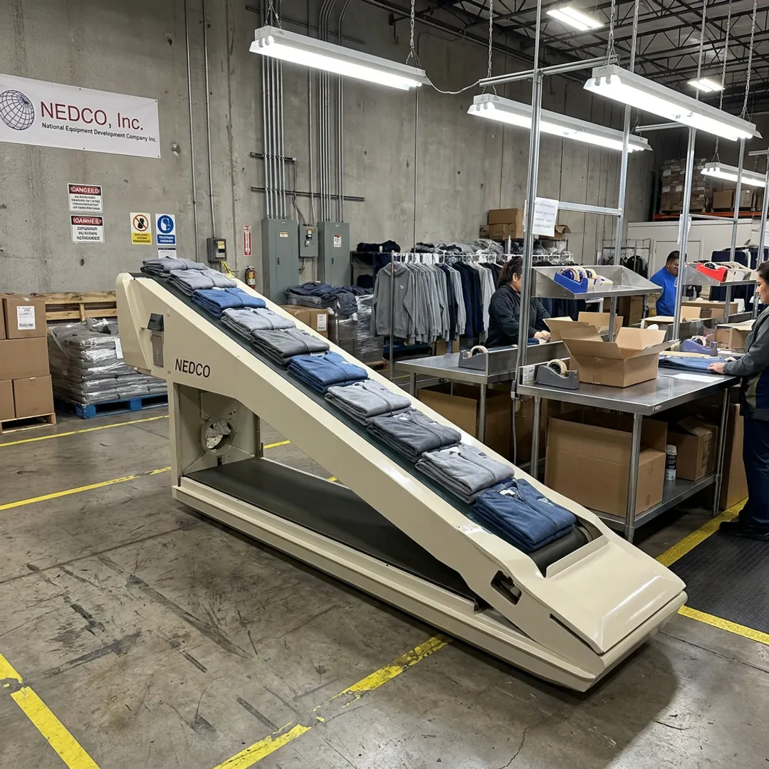 Conveyor equipment manufacturer for apparel production