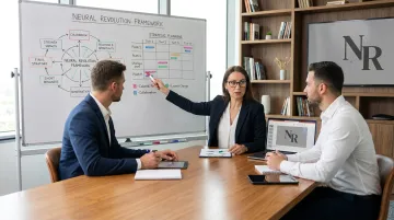 Neural Revolution ADHD coaching session showing coach and professional client collaborating
