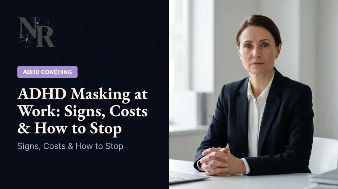 ADHD Masking at Work: Signs, Costs & How to Stop