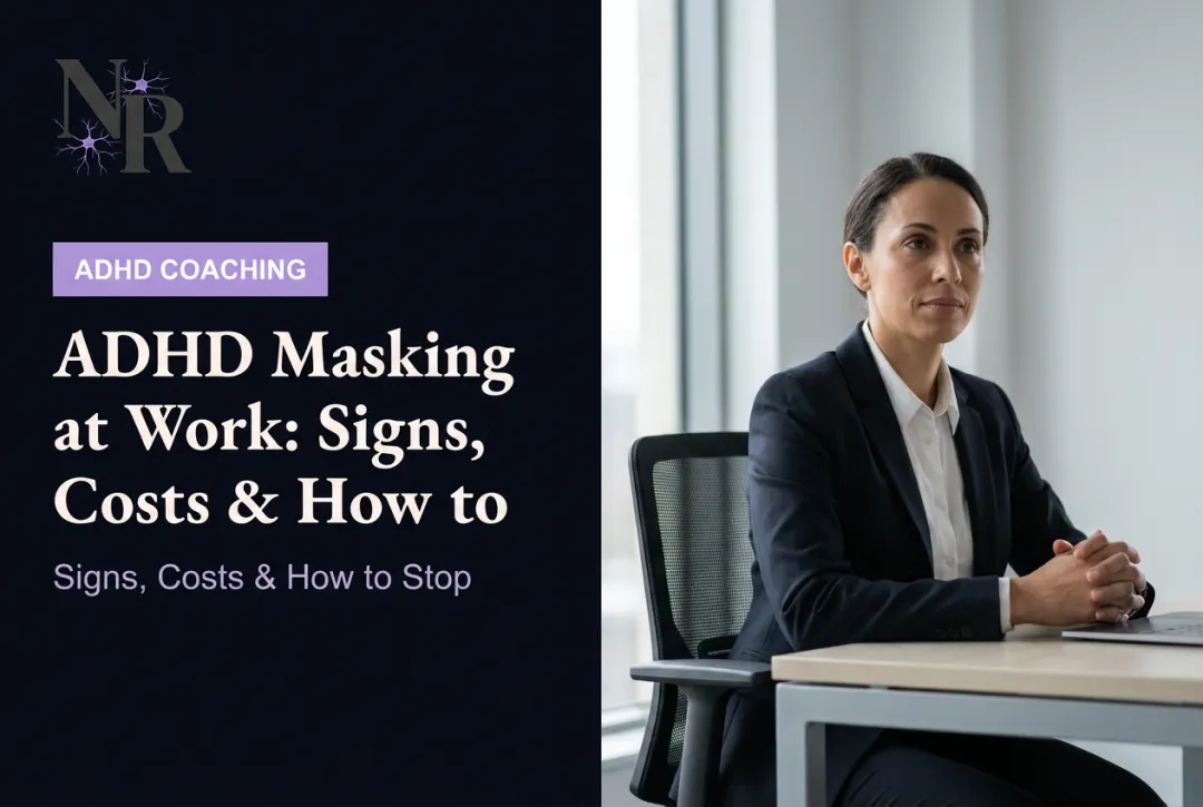 ADHD Masking at Work: Signs, Costs & How to Stop