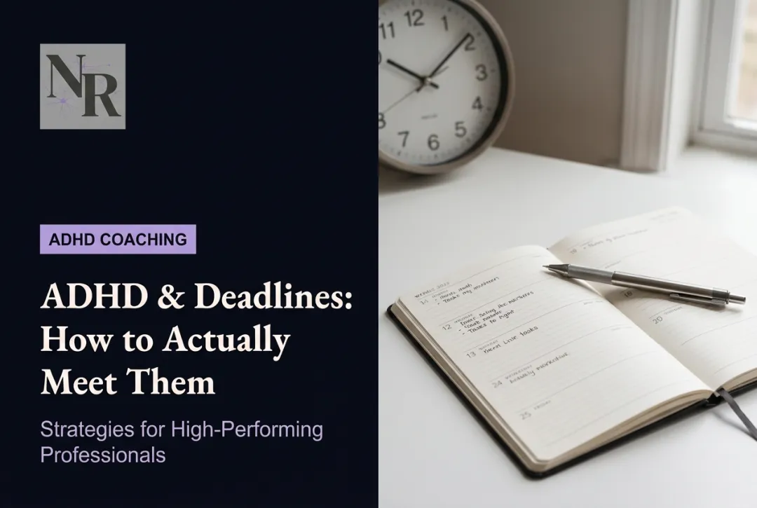 ADHD & Deadlines: How to Actually Meet Them