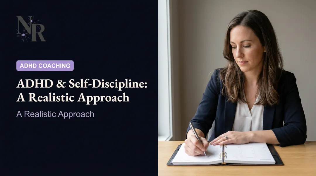 ADHD & Self-Discipline: A Realistic Approach