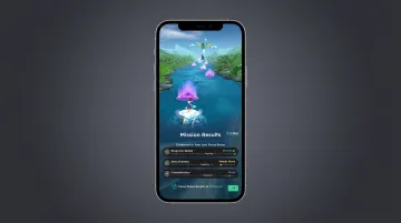 EndeavorOTC FDA-cleared ADHD video game interface on mobile screen