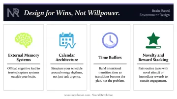 Four ADHD-friendly environment design strategies for building confidence through consistent wins