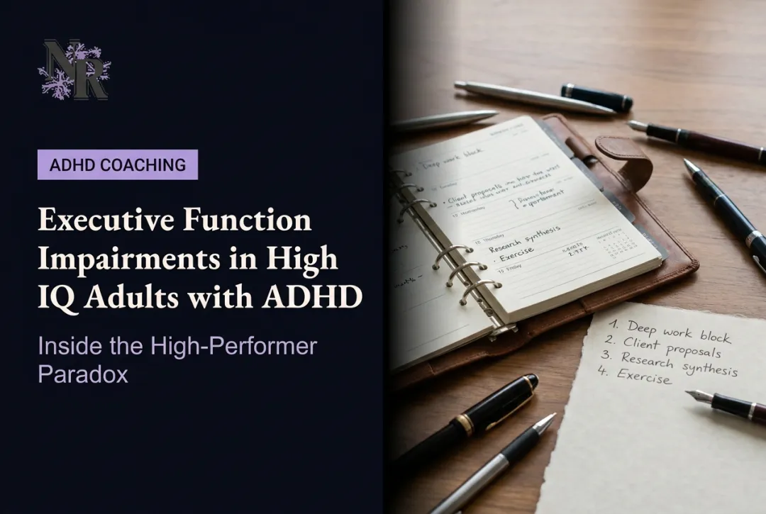 Executive Function Impairments in High IQ Adults with ADHD