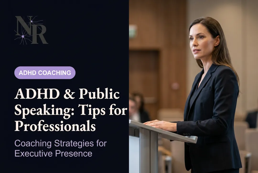 ADHD & Public Speaking: Tips for Professionals