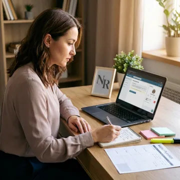 ADHD coaching session for an independent consultant