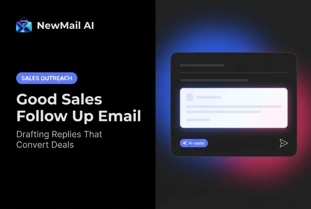 Good Sales Follow Up Email