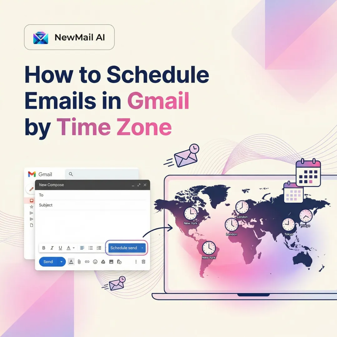How to Schedule Emails in Gmail by Time Zone