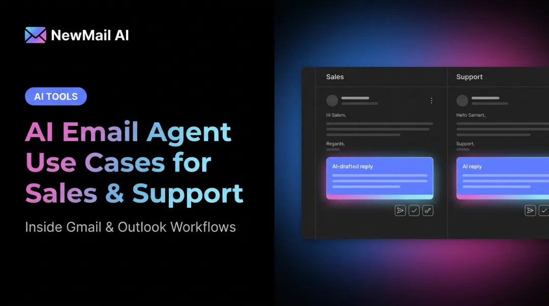 AI Email Agent Use Cases for Sales & Support
