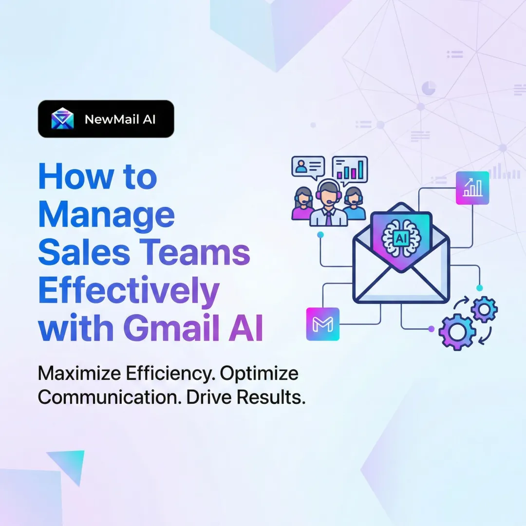 How to Manage Sales Teams Effectively with Gmail AI