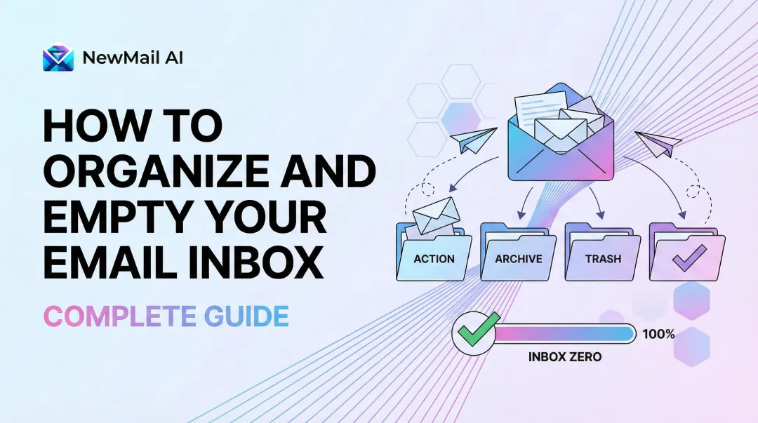 How to Organize and Empty Your Email Inbox: Complete Guide