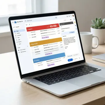 AI email management platform showing priority inbox and draft replies inside Gmail