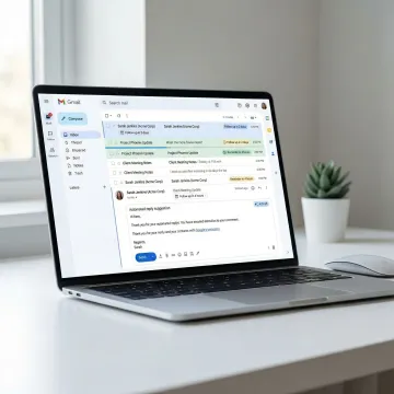 Gmail inbox showing AI-powered follow-up automation with scheduled email reminders