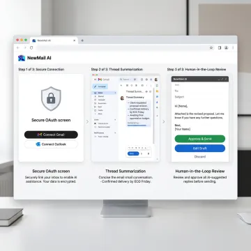 AI email assistant onboarding workflow