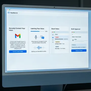 Secure AI email onboarding process