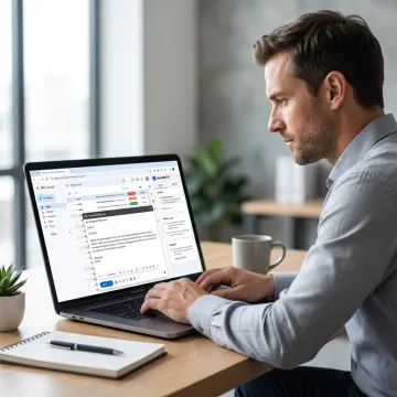 AI sales email writer in action