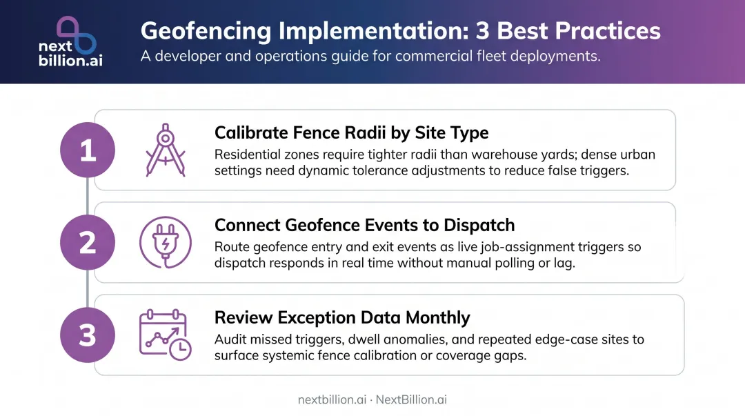3 best practices for maximizing geofencing value in field service operations