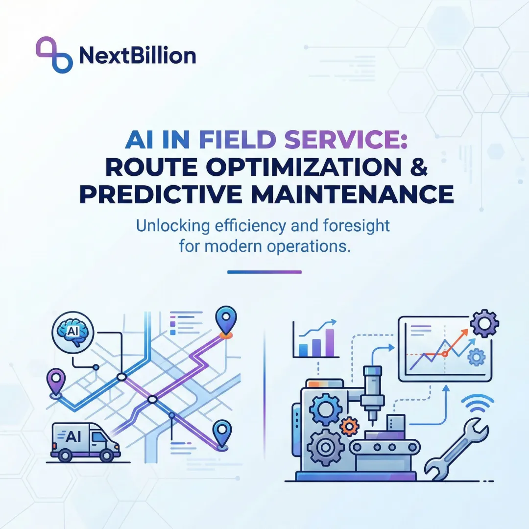 AI in Field Service: Route Optimization & Predictive Maintenance