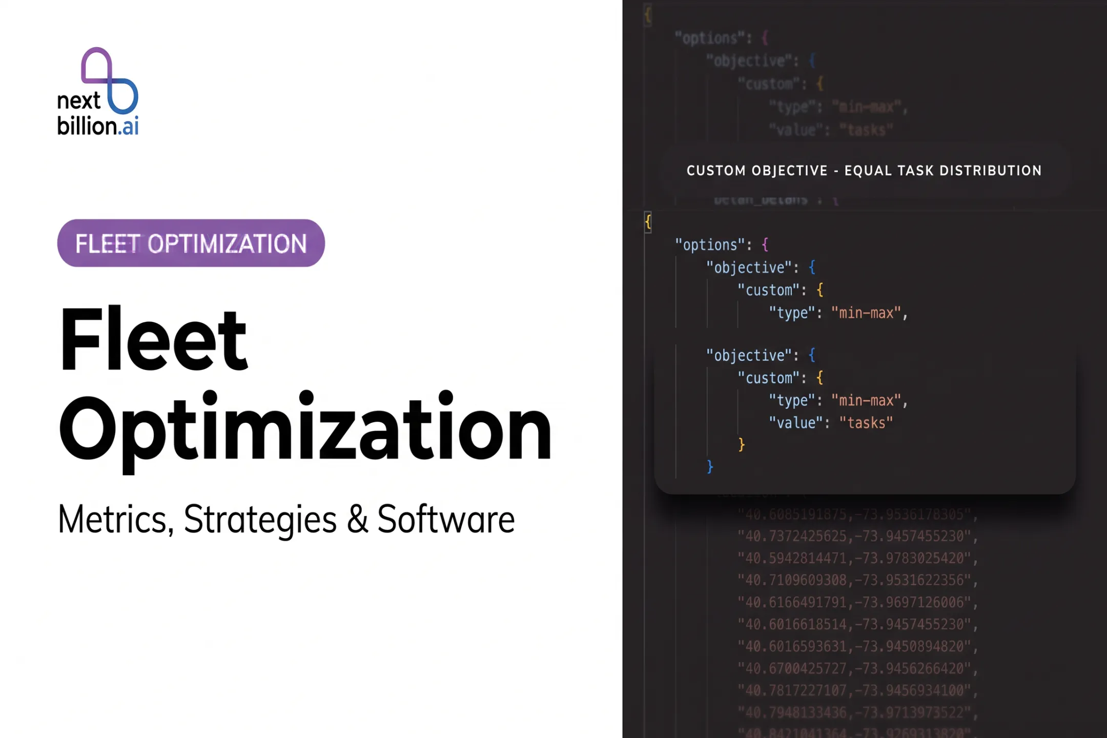 Fleet Optimization: Metrics, Strategies & Software