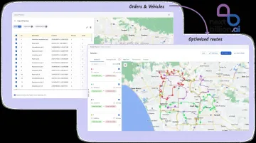 NextBillion.ai enterprise route optimization platform dashboard showing fleet routing and constraints
