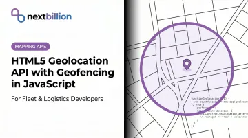 HTML5 Geolocation API with Geofencing in JavaScript