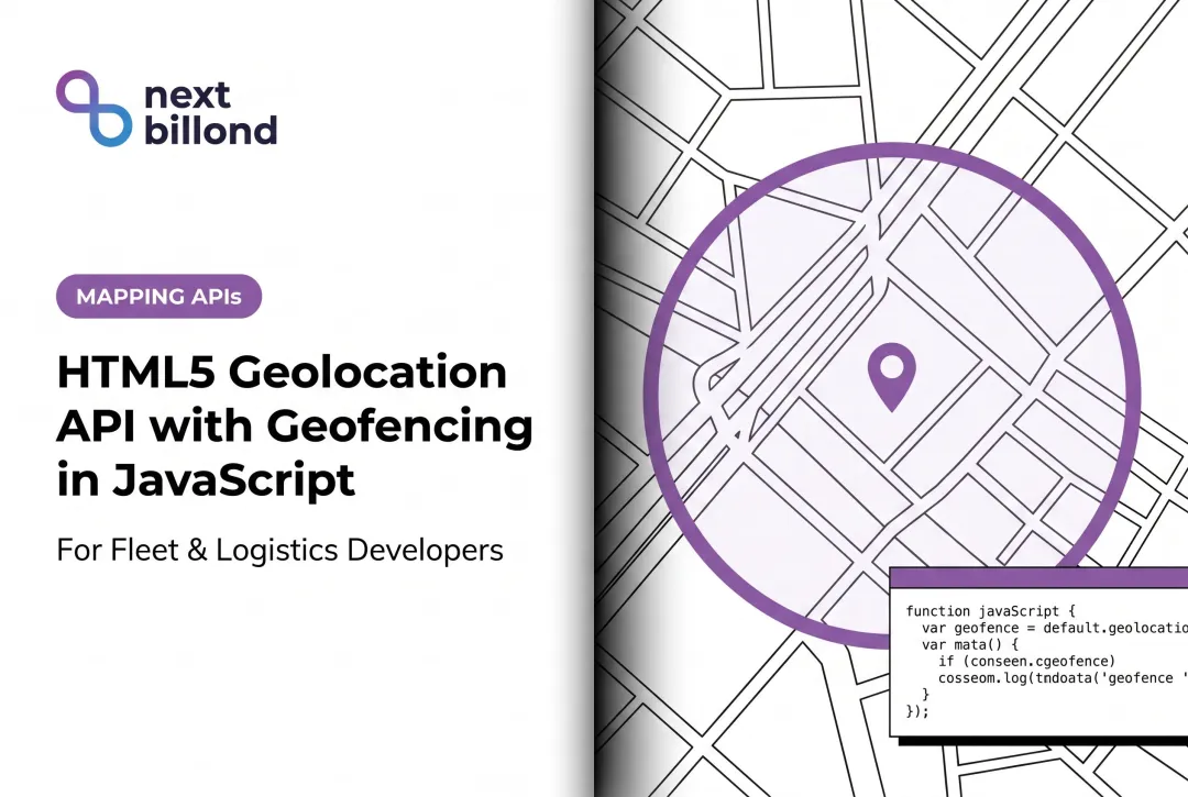 HTML5 Geolocation API with Geofencing in JavaScript