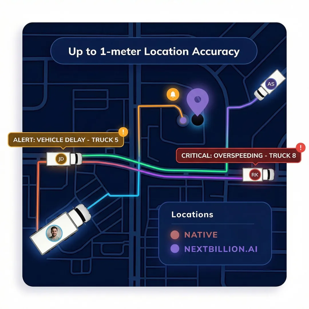 Driver Monitoring & Route Management Software