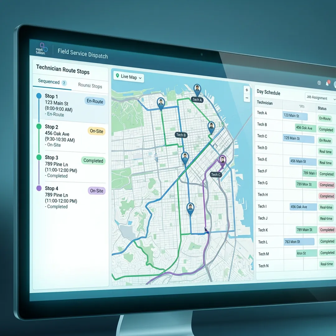 Field Service Route Optimization Solutions
