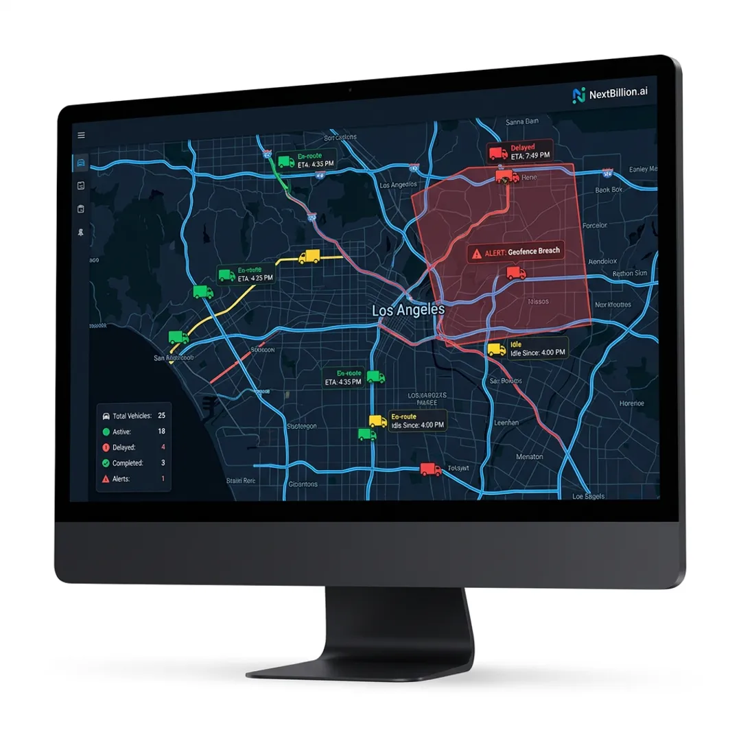Fleet Tracking API — Real-Time Status Visualization