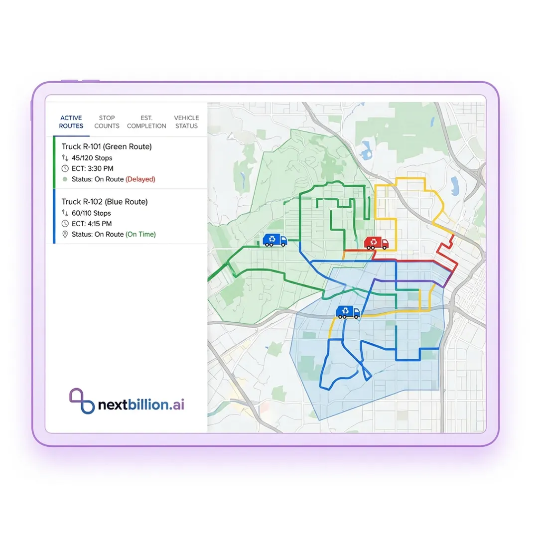 Recycling Truck Route Planning & Optimization Software