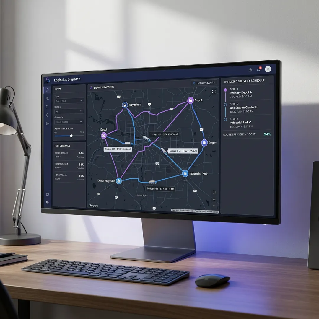 Fuel Delivery & Routing Software Solutions