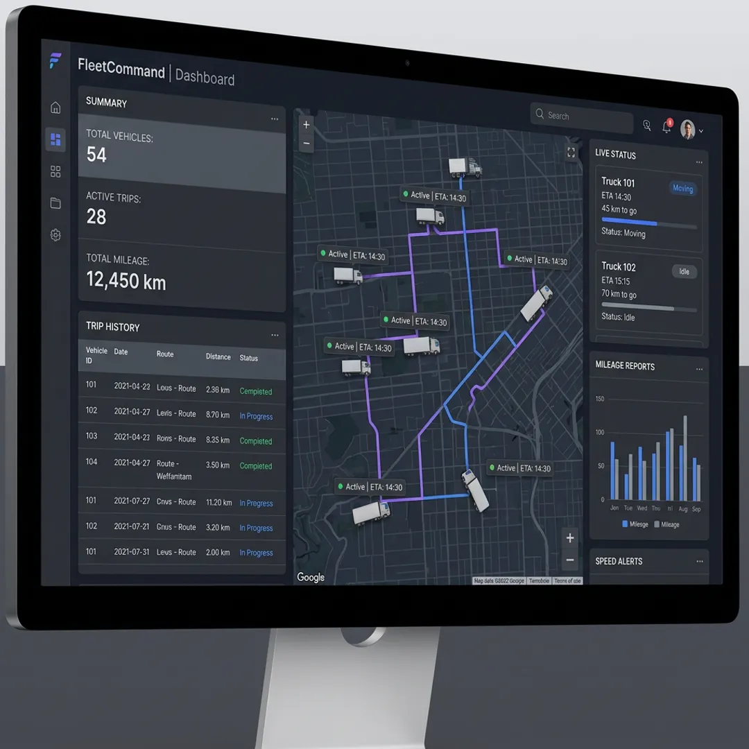 Automatic Mileage Tracking for Fleet Management