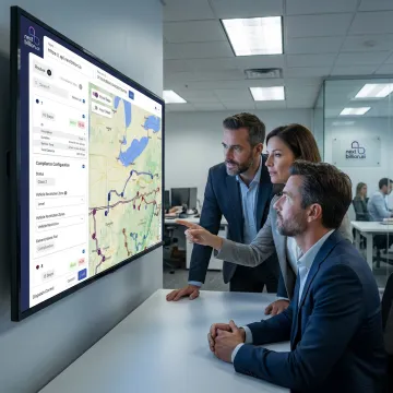 Class 2 truck compliance routing interface