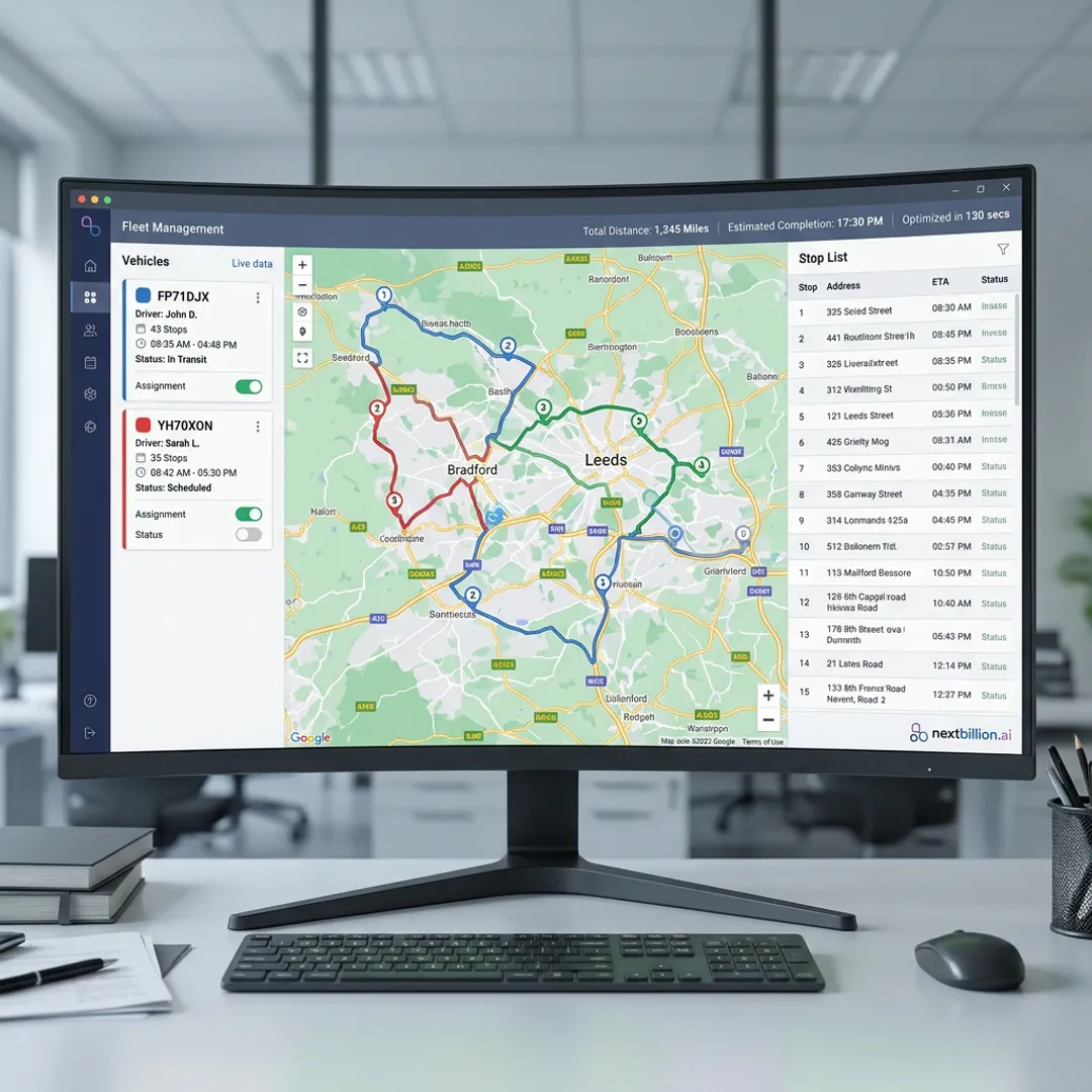 White Label Route Optimization API for SaaS Platforms