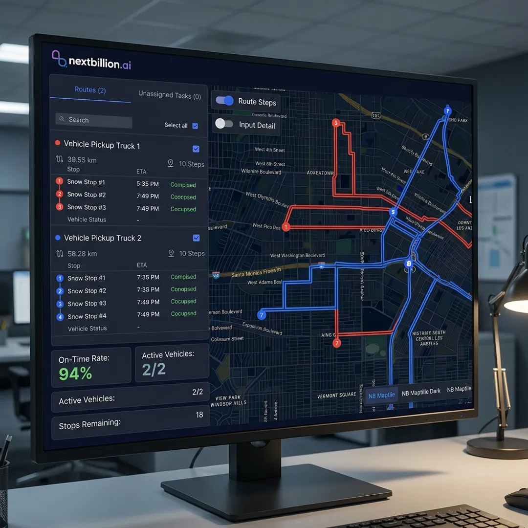 Pickup & Delivery Route Optimization Software (PDPTW)