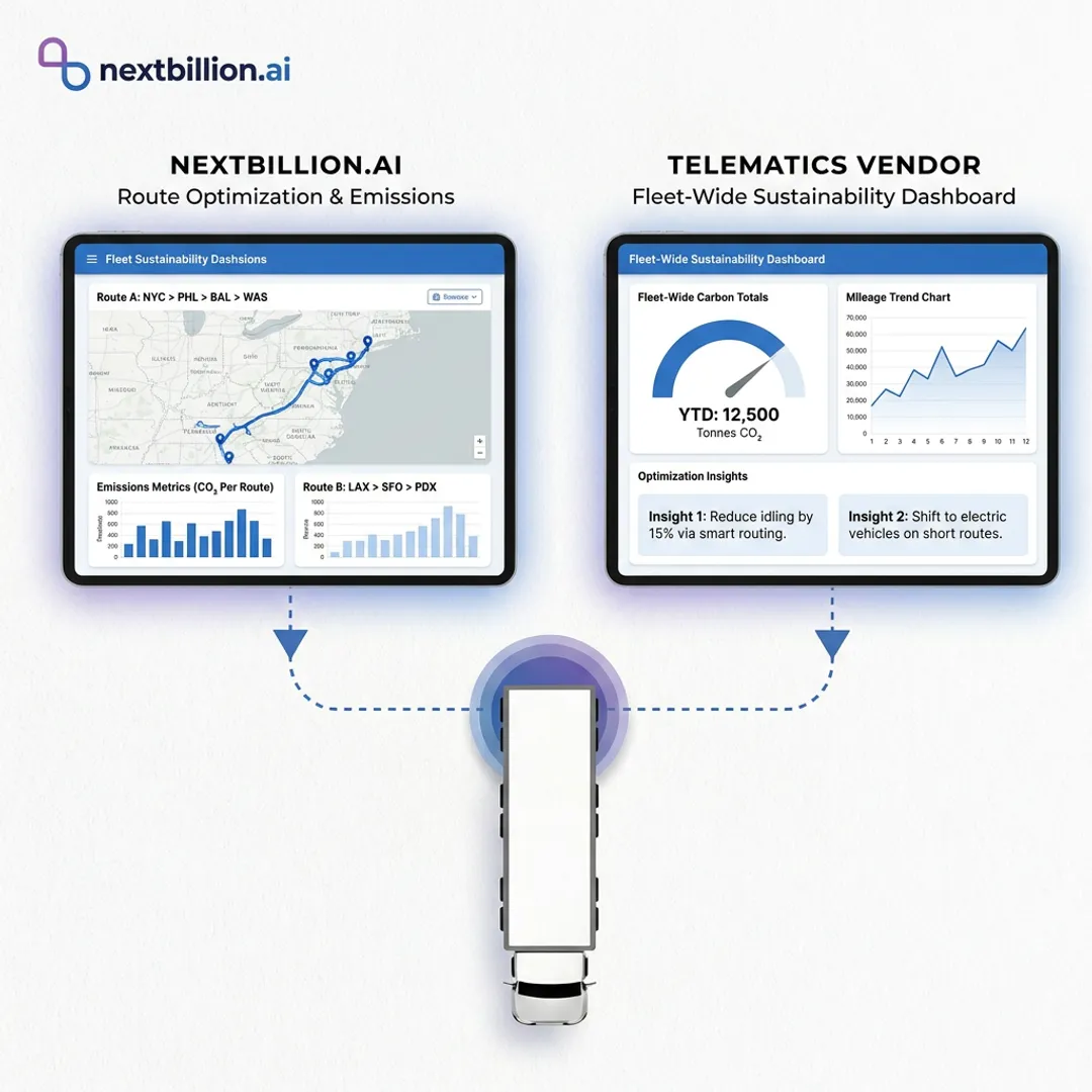 Fleet Carbon Footprint Tracking & Emissions Reduction Software